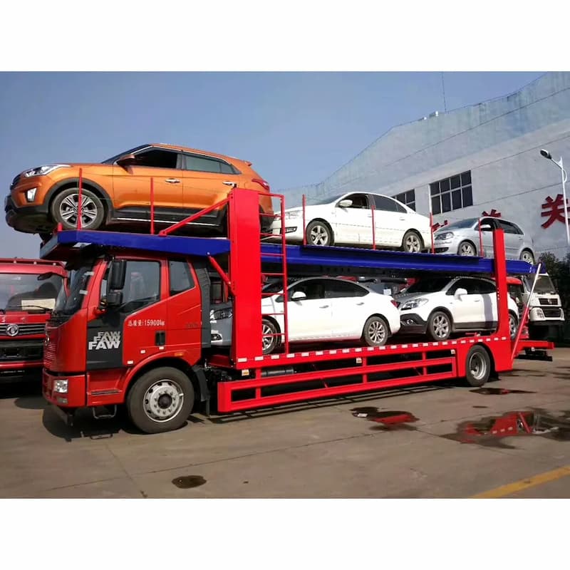 یدک‌کش‌ خودرو با قابلیت حمل چند خودرو